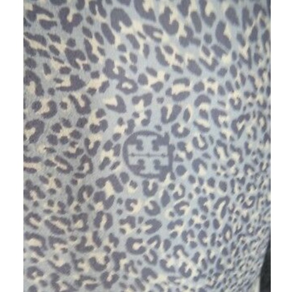 Tory Burch Silk Leopard Print Ruffle Front Blouse with Camisole - Picture 16 of 16